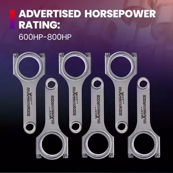6x кованые шатуны ARP2000 болт для Audi A4 A6 RS4 quattro 2,7 T 154 мм для RS6 BITURBO л BCY гарантия Bellie TUV Belias
