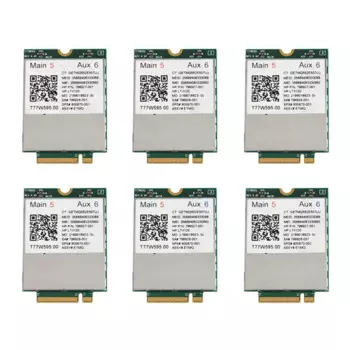 6X Lt4120 X5 LTE T77W595 796928-001 4G WWAN M.2 150 Мбит/с LTE модем для HP Elite X2 840 850 G3 640 650 645 G2 зеленый