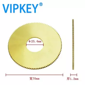 70*25,4*1,2 мм дисковая пила, резак для 100E1, станок для резки ключей, фреза для ключей, слесарные инструменты