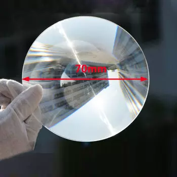 70 мм оптическая линза Френеля SRATE из ПММА