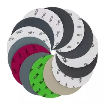 70 шт. шлифовальные диски VIBRATITE 5 дюймов, набор зернистостей 400-3000