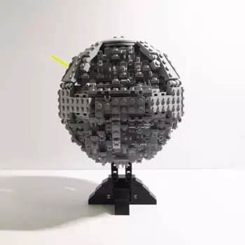 735 шт. строительные блоки средней длины MOC, Сборная модель, кирпичи, игрушки для подарка, MOC-5505