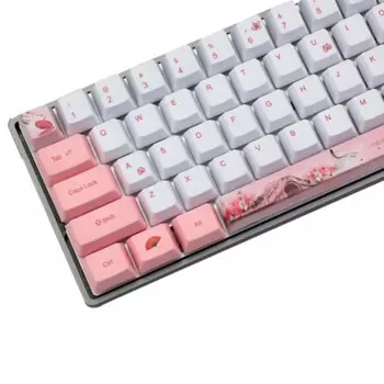 73 клавиши OEM профиль милая девушка PBT краситель Subbed Keycap для механической клавиатуры Прямая поставка