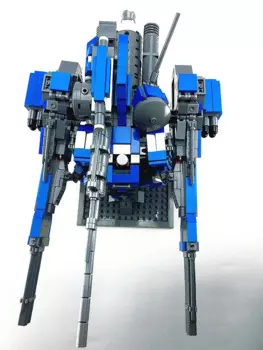 740 шт., Детский конструктор «роботы»