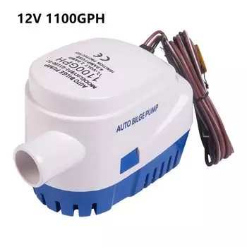 750 Гал/ч 1100 Гал/ч автоматический откачивающий насос 12 В 24 В Электрический морской насос для лодки откачивающий насос погружной откачивающий откачиватель с переключателем