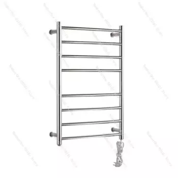 750 мм электрическая вешалка для полотенец из нержавеющей стали 304 45C с постоянной температурой 5 минут Подогреваемый Полотенцесушитель 110 В/220 В