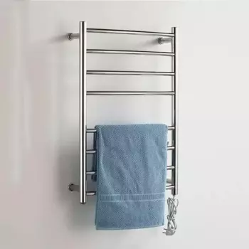 750 мм электрическая вешалка для полотенец из нержавеющей стали 304 45C с постоянной температурой 5 минут Подогреваемый Полотенцесушитель 110 В/220 В