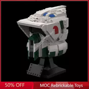 759 шт. Star Plan MOC шлем Arf Trooper бритва MOC космическая боевая модель строительный блок архитектура образование сборная модель игрушки