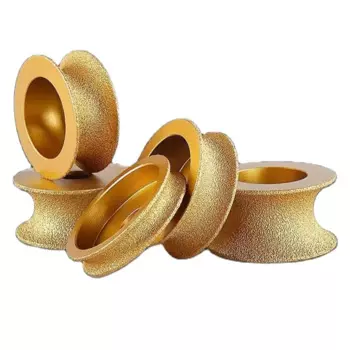 75 мм шлифовальный круг полукруглый шлифовальный круг мраморный гранитный камень Обрезка паяный Алмазный угловой шлифовальный диск