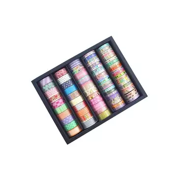 76 рулонов декоративной клейкой ленты YOUQIWJ золотого цвета