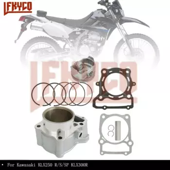 Комплект цилиндров двигателя мотоцикла с большим отверстием 78 мм для Kawasaki KLX 250 KLX250 R/S/SF KLX300R 300CC, комплект прокладок поршня мотоцикла