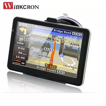 7,0 дюймовый автомобильный GPS-навигатор GPS FM Россия/Беларусь/Испания/Европа/США + Канада/Израиль GPS-навигатор Встроенный 4 Гб GPS-навигатор