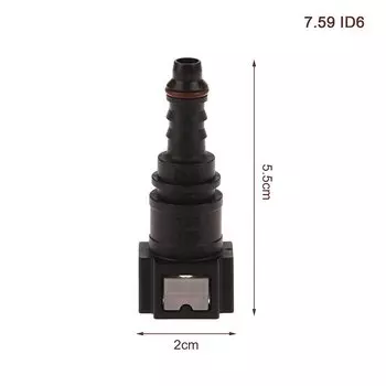 7,89 ID6 автомобильный топливный шланг Bundy тройник соединитель нейлоновый мотоциклетный шланг быстроразъемный соединитель автомобильные аксессуары