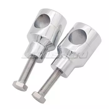 7/8 1 "22 мм 25 мм стойки руля мотоцикла для Harley Honda Suzuki Yamaha Kawasaki Cruisers со съемными креплениями на планку