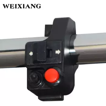 7/8 "22 мм алюминиевый левый мотоциклетный кронштейн для руля квадроцикла и мотовездехода кнопка для установки клаксон балка поворотный переключатель для Honda YAMAHA BMW GS