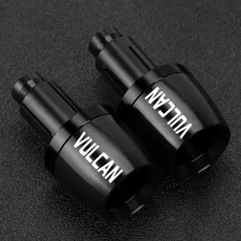 7/8" 22mm Motorcycle Handlebar Grips Bar Ends Cap For KAWASAKI VULCAN VULCANS 650 VULCAN/S VULCAN650 Handle Counterweight Plug