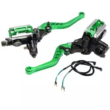 7/8 "руль мотоцикла, главный цилиндр, рычаги, ручка, гидравлический тормозной насос, сцепление для Honda Yamaha Kawasaki, грязевой пит-байк, квадроцикл