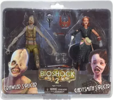 7 дюймов, 22 см, мультяшная Подарочная коробка, bioshock Ladysmith и гусеничная фигурка, кукла, детская коллекция, коллекционная Игрушечная модель splicer