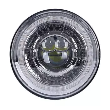 7-дюймовая светодиодная фара для мотоцикла, 12 В, светодиодная лампа для Harley King Harley Touring Ultra Classic Electra Street Lada 4x4 Urban Niva Jeep