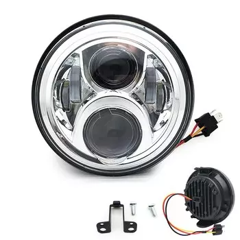 7-дюймовый 60 Вт дальний/ближний свет для Honda CB400 CB500 CB1300 фара 6000K 7-дюймовая светодиодный ная фара для Honda.