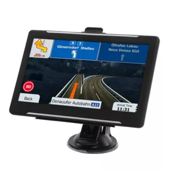 7-дюймовый автомобильный емкостный экран GPS-навигатор HD FM 8G 256M MP3/MP4 плеер голосовой навигатор для вождения