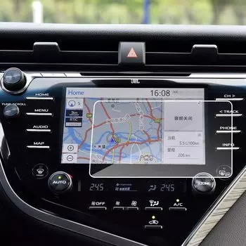 7-дюймовый автомобильный навигационный экран, стеклянная защитная пленка для экрана для Toyota Camry 2018