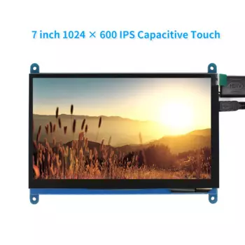7-дюймовый емкостный сенсорный экран 1024*600 IPS TFT LCD модуль экран для Raspberry Pi 3 B +/4b