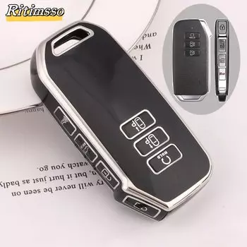 7-кнопочный чехол из ТПУ для Kia Sorento MQ4 2020 2021 2022 EV6 K8 V6 для Kia Sportage 2023 Автомобильный чехол для дистанционного ключа