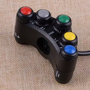 7 кнопок Multifuction ATV переключатель управления для мотоцикла в сборе 22 мм руль момент/фиксация