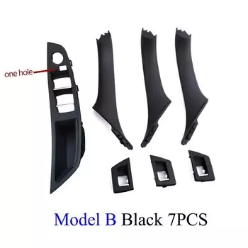 7 шт. дверной подлокотник, переключатель подъема окна, панель дверной внутренней ручной крышки, накладка для BMW 5 серии F10 F11 F18 520 523 525 528 530