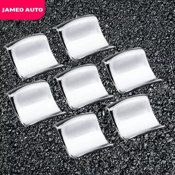 7 шт./компл. ABS Хромированная панель управления автомобильными окнами, кнопка управления, защитная крышка, отделка для Nissan Note 2018 2019 2020, аксессуары