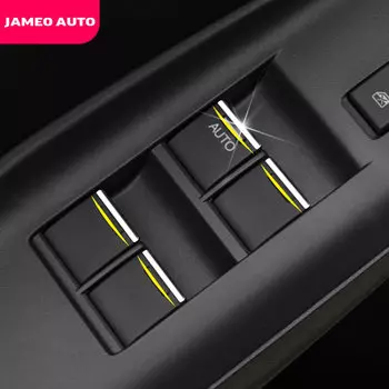 7 шт./компл. переключатель окна и двери автомобиля, накладка на кнопки для Toyota RAV4 Corolla, AYGO Verso AVENSIS YARIS VITZ, запчасти