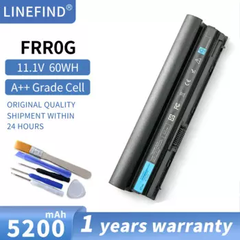 7FF1K Аккумулятор для ноутбука DELL Latitude E6320 E6330 E6220 E6230 E6120 E6430S FRR0G FRROG KJ321 K4CP5 J79X4 RXJR6 RFJMW