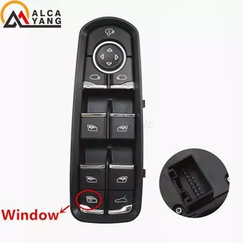 7ПП 959858 Главный переключатель окон передней двери MDML для Porsche Panamera Cayenne Macan