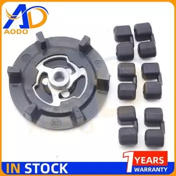 7SEU17C 6SEU14C 6SEL14C 6SEU16C 5SE09C 5SL12C 5SE12C 5SEL12C Ступица сцепления компрессора переменного тока + резина для BMW VW Golf Passat Audi A3 A4