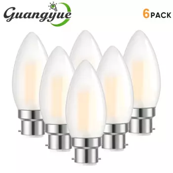 Grensk Светодиодная лампа-свеча B22 теплый белый