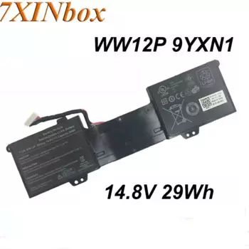7XINbox 14,8 В 29 Втч WW12P 9YXN1 TR2F1 аккумулятор для ноутбука Dell Inspiron DUO 1090 планшетный ПК конвертируемый сменный аккумулятор