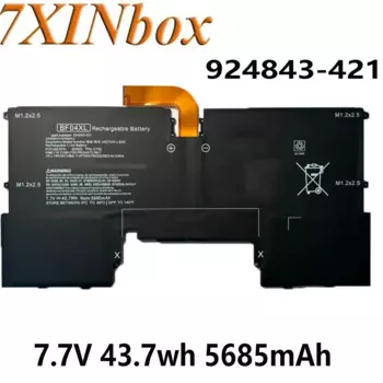 7XINbox BF04XL 7,7 V 43.7wh Аккумулятор для ноутбука HP 924843-421 HSTNN-LB8C BF04043XL
