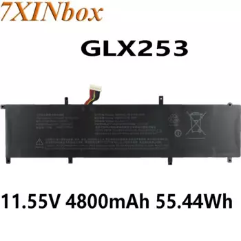 7XINbox GLX253 11,55 V 4800mAh 55.44Wh Аккумулятор для ноутбука HIPAA S5 X7 HIPAA-X7 ADDIN T1 20200327 series