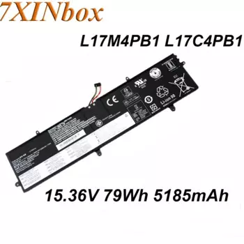 7XINbox L17M4PB1 L17C4PB1 15,36 V 79Wh Аккумулятор для ноутбука Lenovo V730-15-ISE IdeaPad 720S-15IKB-81AC/81CR Series