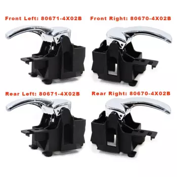 806714X02B 806704X02B передняя, задняя, левая, правая, внутренняя ручка дверной ручки автомобиля, крышка замка для Nissan Navara D40 Pathfinder R51