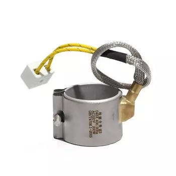 80 мм Диаметр 30 ~ 50 мм высота 110V/220V/380V 250W/300W/350W/400W/430W с алюминиевым покрытием хомутовый нагреватель герметичный уплотнительное кольцо нагревательный элемент