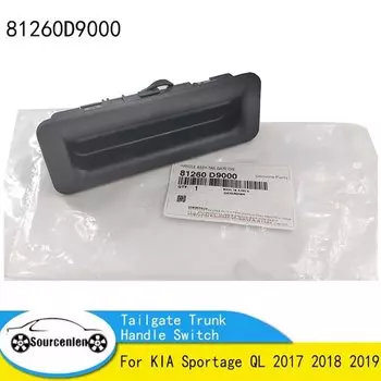 81260D9000 do KIA Sportage QL 2017 2018 2019, przecznik klamki baganika 81260-D9000