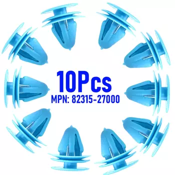 82315-27000 клипса для панели автомобильной отделки, заклепки, фиксирующие клипсы для Hyundai Elantra Sonata Tucson /Kia Optima Sportage, аксессуары