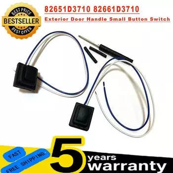 82651D3710 для Hyundai Tucson 2016-2018 2 шт. новая ручка передней двери, маленькая кнопка переключателя, автомобильные аксессуары 82661D3710