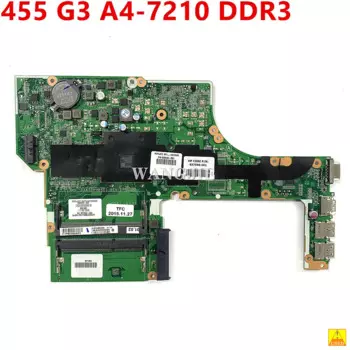 828435-601 828435-501 828435-001 для HP Probook 455 G3 б/у материнская плата для ноутбука DAX73AMB6E1 A4-7210 DDR3 100% полностью протестирована