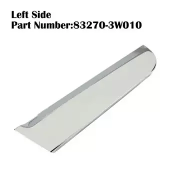832803 W010 832803 W000 1x задняя левая правая задняя треугольная накладка автомобиля дверной ремень хромированная крышка стойки для Kia Sportage 2011-2016