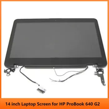 841484 -001 14-дюймовый экран ноутбука для HP ProBook 640 G2 HD, светодиодный ЖК-сенсорный экран в сборе, сменная панель, 30-контактный 1920x1080
