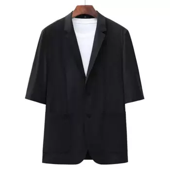 8847-T-Костюм по индивидуальному заказу, футболка с коротким рукавом, повседневный мужской костюм с половиной рукавом, костюм по индивидуальному заказу