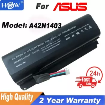 88WH A42N1403 Аккумулятор для ноутбука ASUS ROG G751 G751JY G751JM G751JT GFX71JY GFX71JT Series A42LM9H A42LM93 4ICR19/66-2